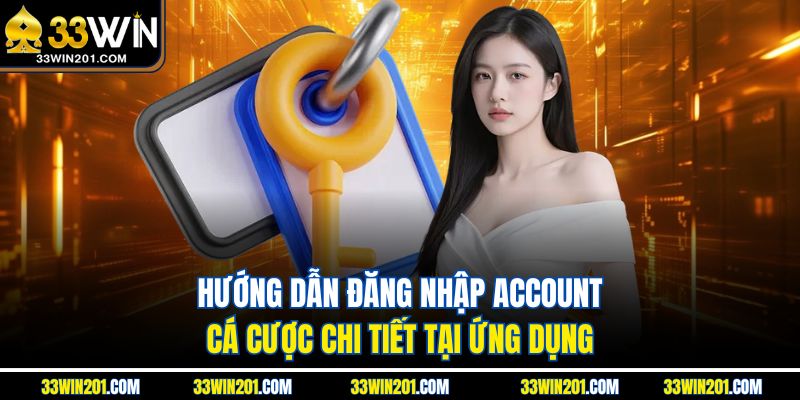 Hướng dẫn đăng nhập account cá cược chi tiết tại ứng dụng